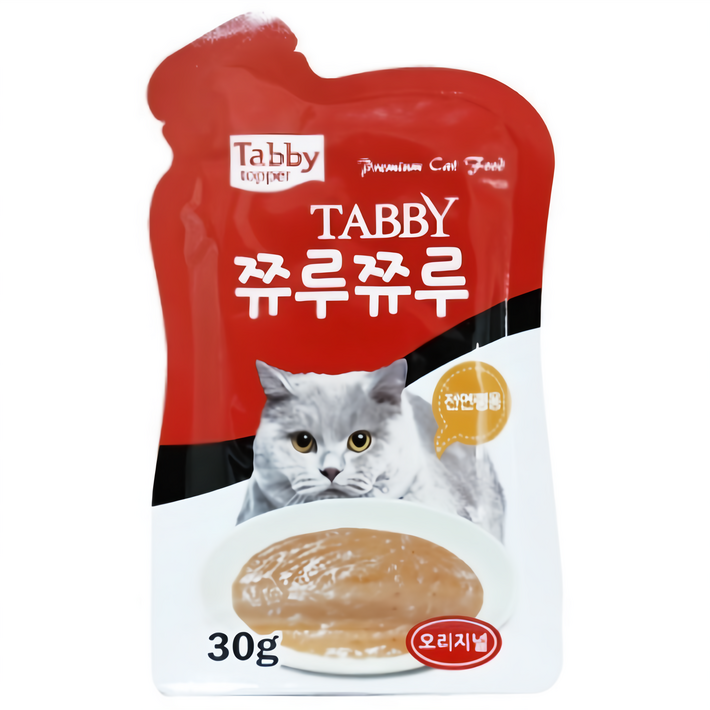 테비 쮸루쮸루 고양이 파우치 30g