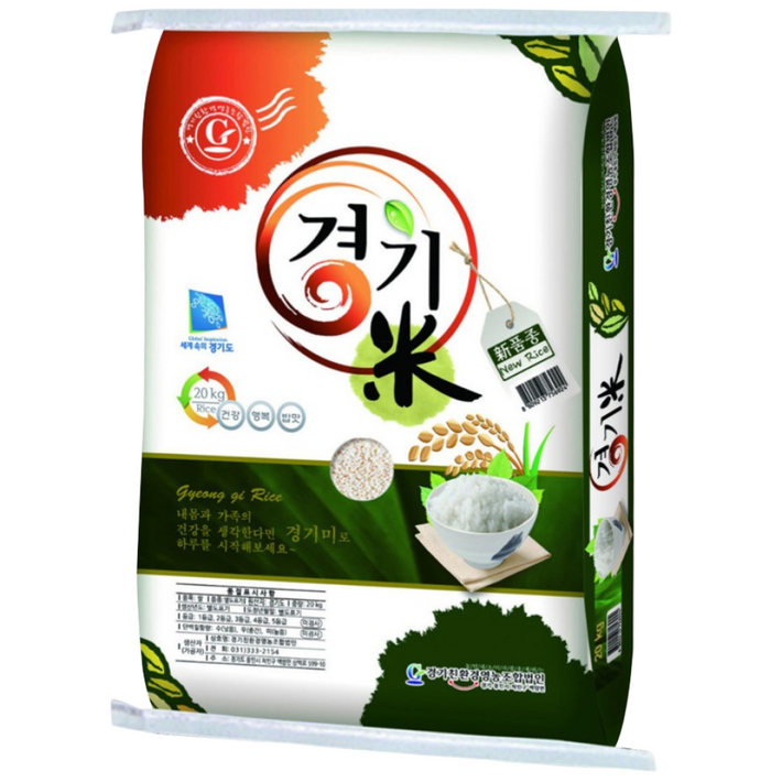 25년 햅쌀 경기미 상등급 고덕곳간, 1개