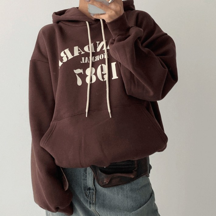 디오브 1987 기모 후드티