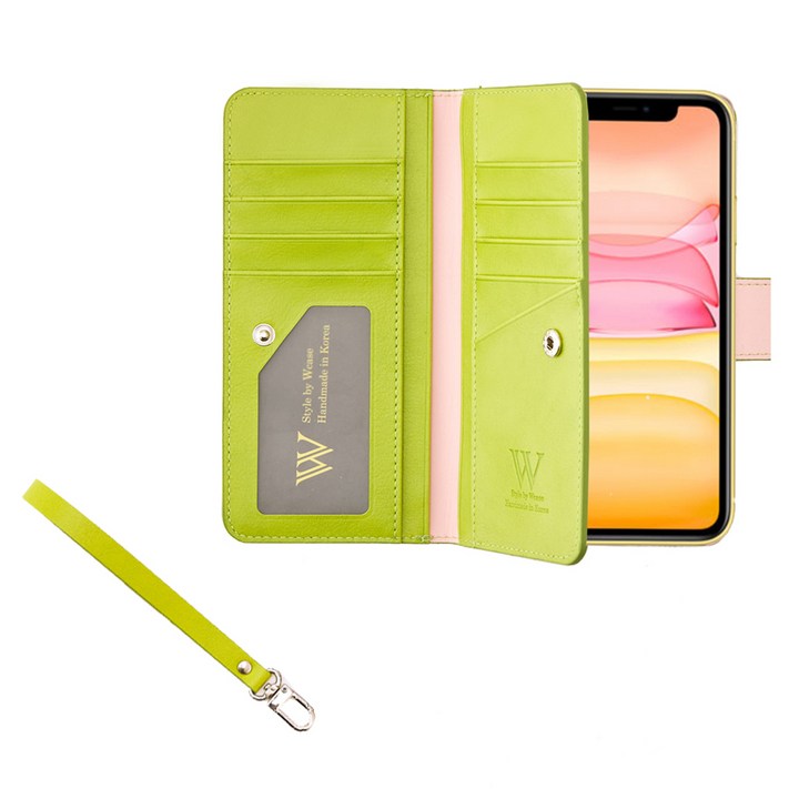 에스엠모바일 아네트컬렉션 카드지갑 다이어리 휴대폰 케이스  핸드스트랩