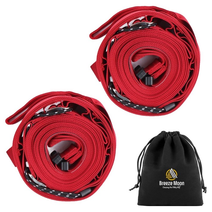 브리즈문 3세대 고강도 타프 웨빙 스트랩 메인 2p  보관 파우치 세트