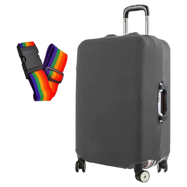 벨리안 고탄력 스판 캐리어 보호 커버  스트랩 세트