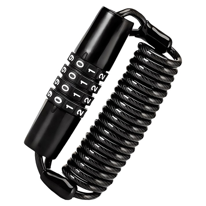 락브로스 휴대용 케이블 와이어 자물쇠 T609