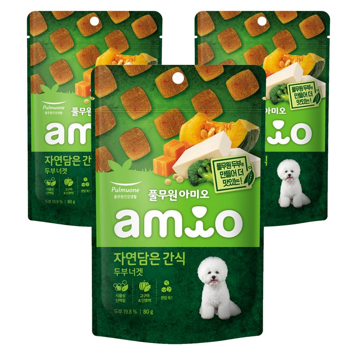 아미오 강아지 자연 담은 간식 80g 아미오 강아지 자연 담은 간식 80g