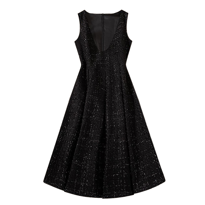 추동 여성 베스트 나시 스커트 패션 미디 민소매 모직 원피스  셀럽당 K0524