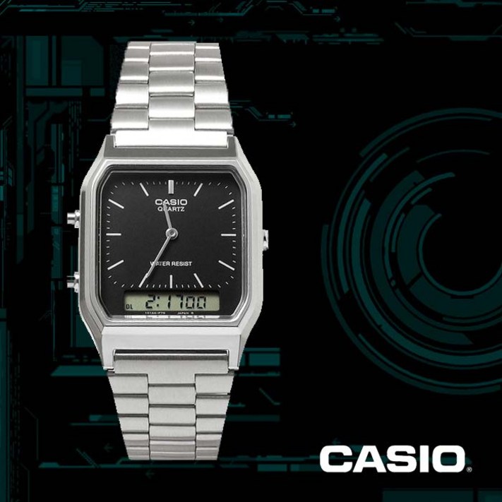카시오 AQ-230A-1 카시오시계 CASIO 남녀공용 아날로그 디지털 시계 aq230