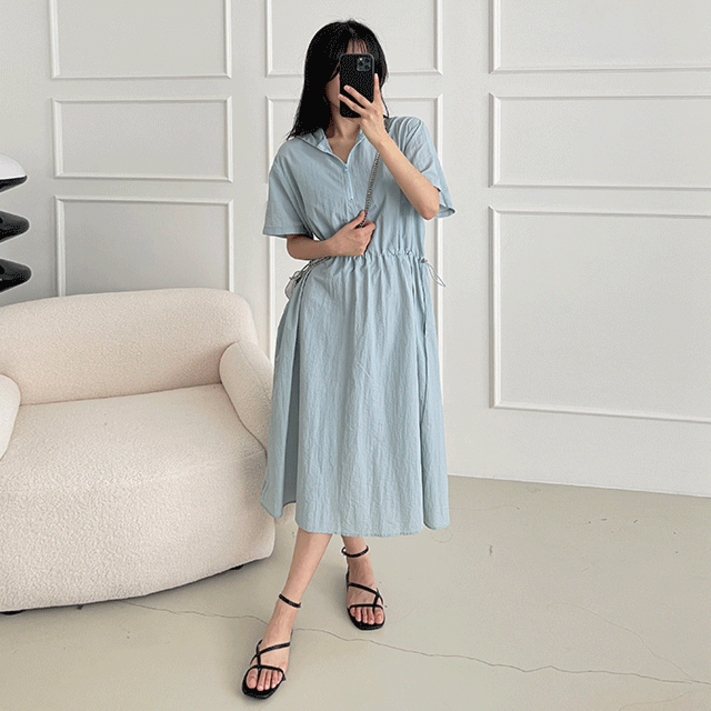 4488 컴즈 바스락아노락후드롱원피스