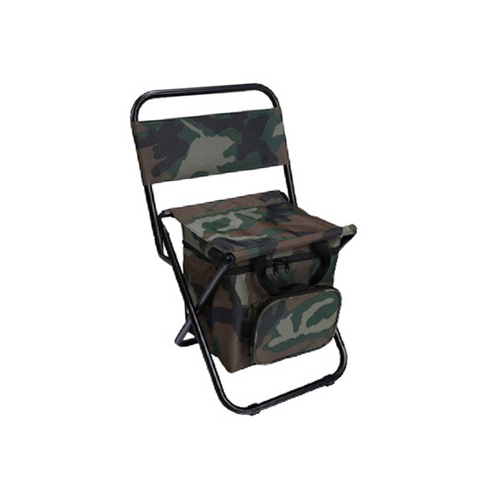 휴대용 경량 접이식 캠핑의자 낚시의자가방, 1개, 밀리터리
