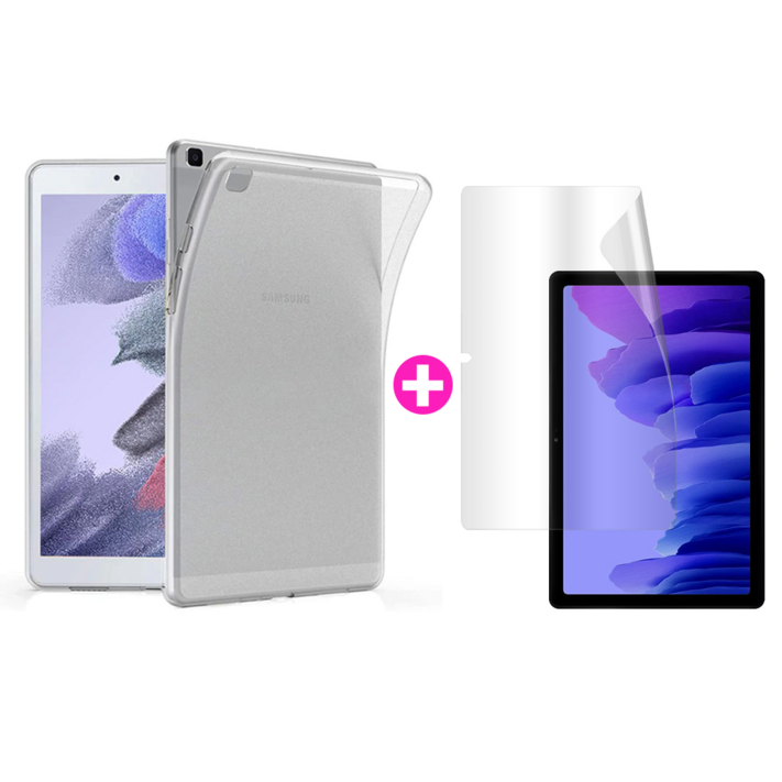 아야 갤럭시 탭 A7 라이트 SMT220 T225 lite 8.7 젤리 케이스  액정 보호필름, 1개