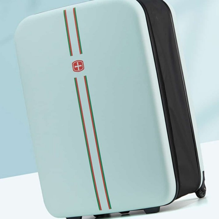 주문제작 실용적인케이스 슬림 확장 여행캐리어 민트