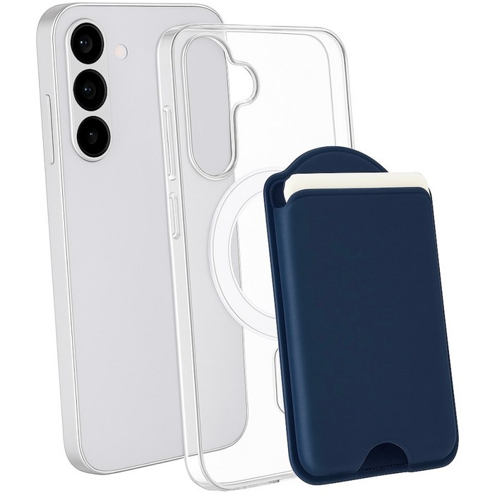 SUMSTU 갤럭시 맥세이프 케이스 카드 케이스 세트