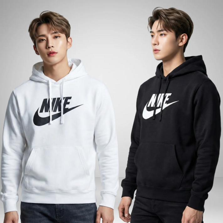 나이키 NIKE 기모 후드티 빅로고 후디 티셔츠 스포네틱