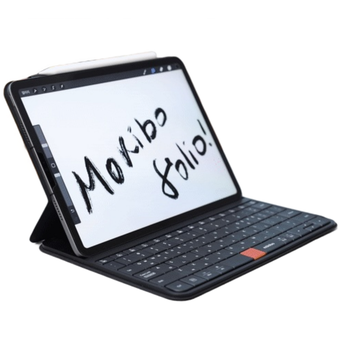모키보 퓨전키보드 아이패드키보드케이스 마우스 필요없는 블루투스 무선 휴대용 저소음 미니 추천  11인치, 12.9인치