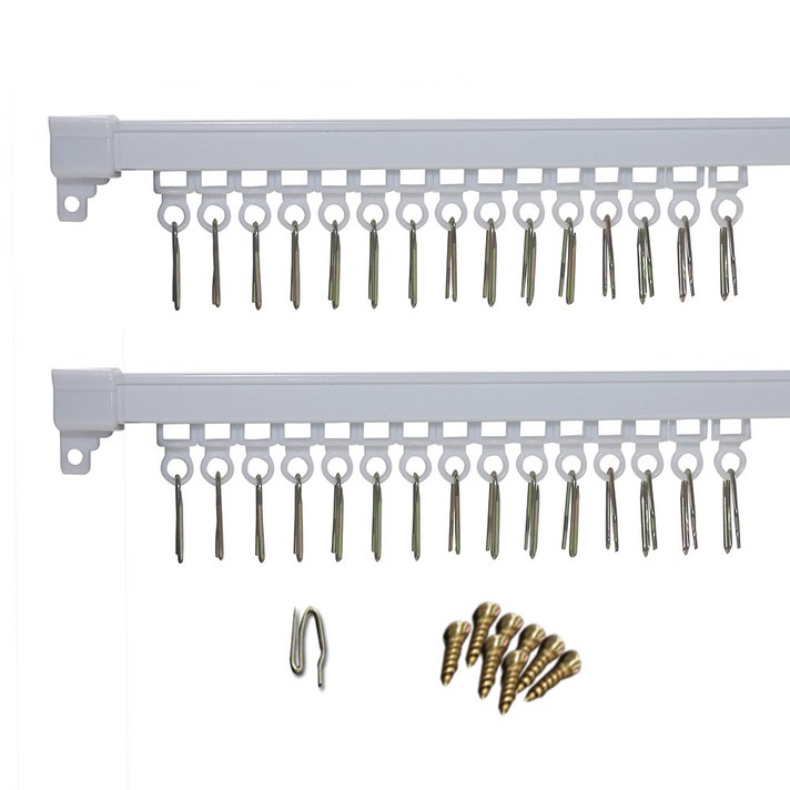 썬데코 커튼레일  커튼핀 세트