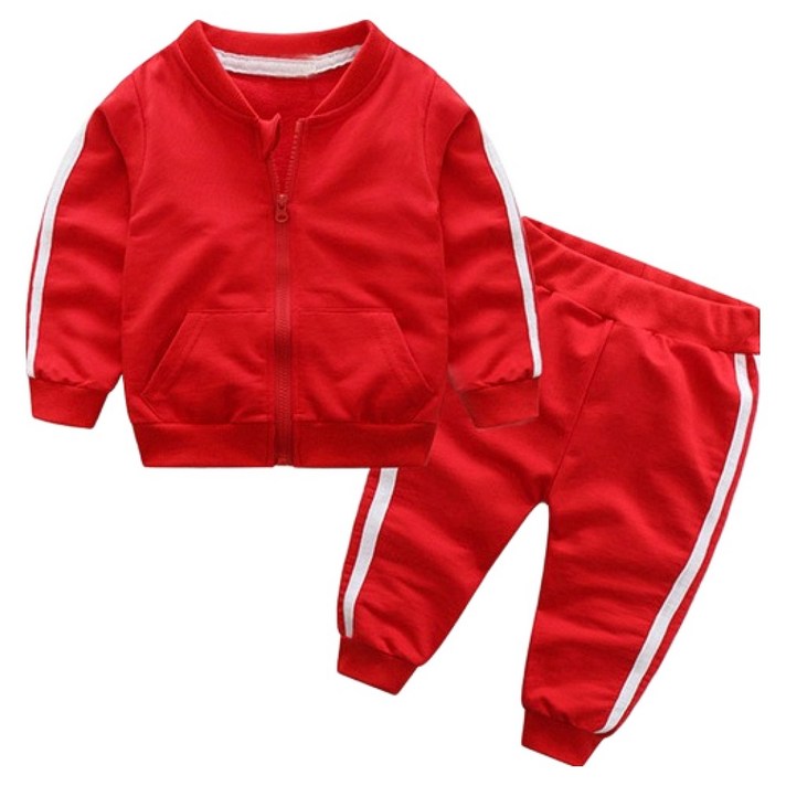 조이멀티 아동용 두줄 트레이닝 상하 세트