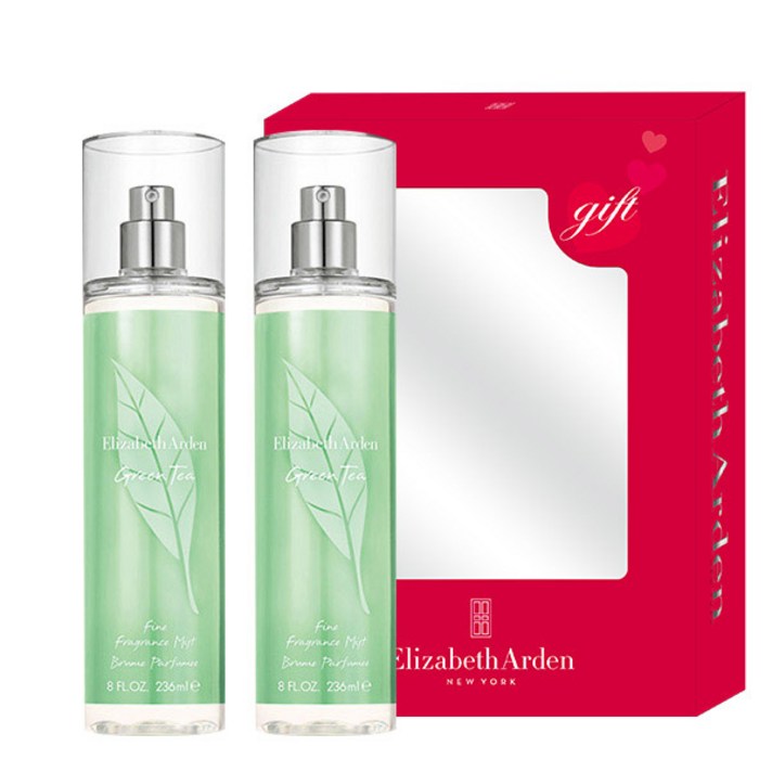 엘리자베스아덴 그린티 바디 미스트 세트, 236ml, 2개