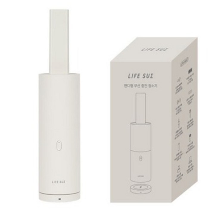 라이프썸 핸디형 무선 청소기 LFSHA17, LFSHA17, 밀크