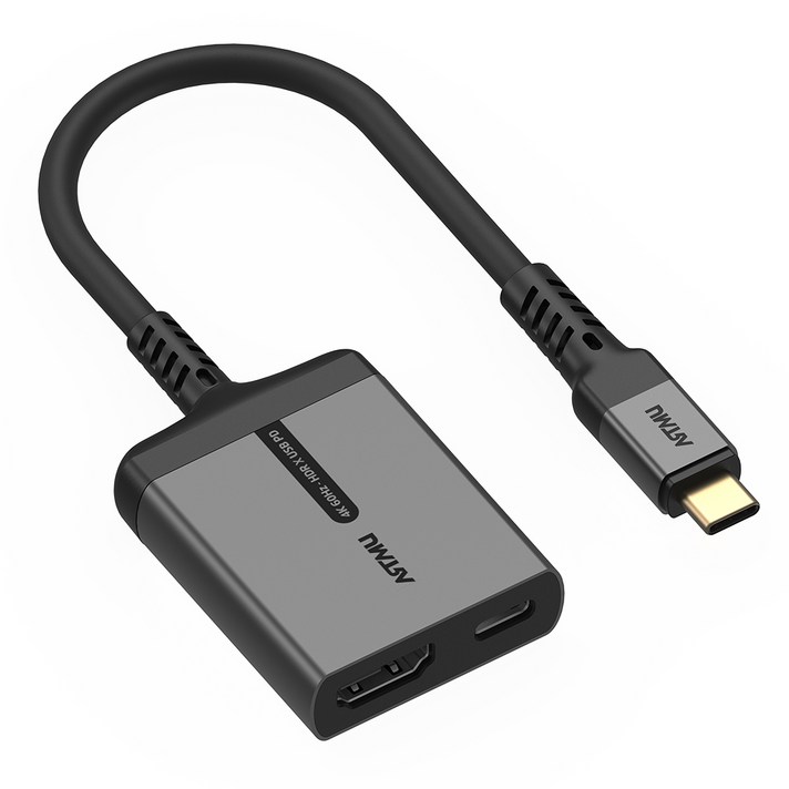 아트뮤 C타입 to HDMI PD충전 HDR 어댑터 케이블, 단일상품, 1개