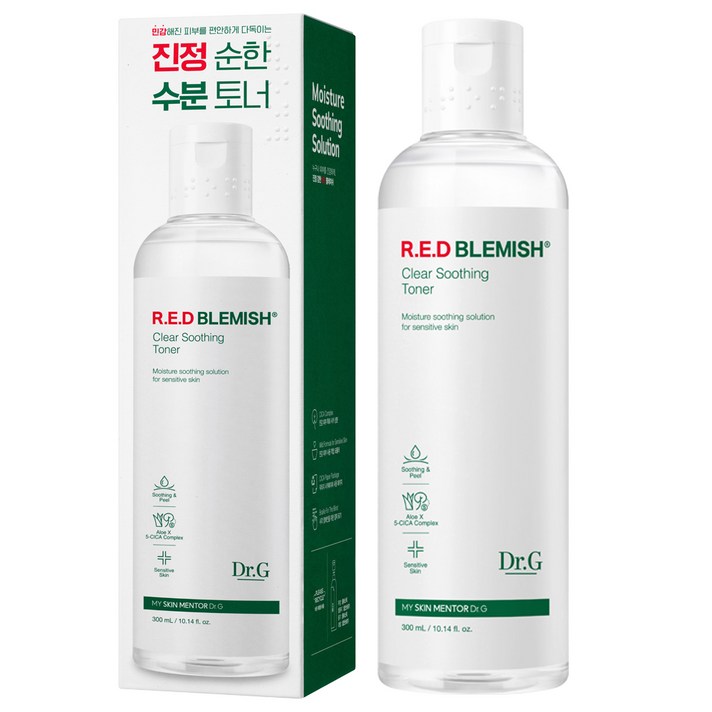 닥터지 레드 블레미쉬 클리어 수딩 토너, 300ml, 1개 닥터지 레드 블레미쉬 클리어 수딩 토너, 300ml, 1개