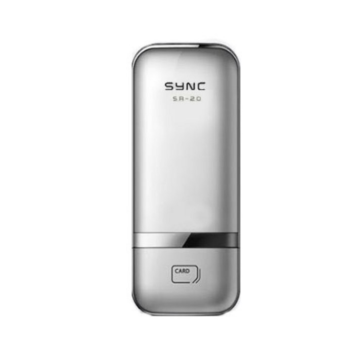 혜강씨큐리티 SYNC 도어록 실버 SR20 카드키 4p