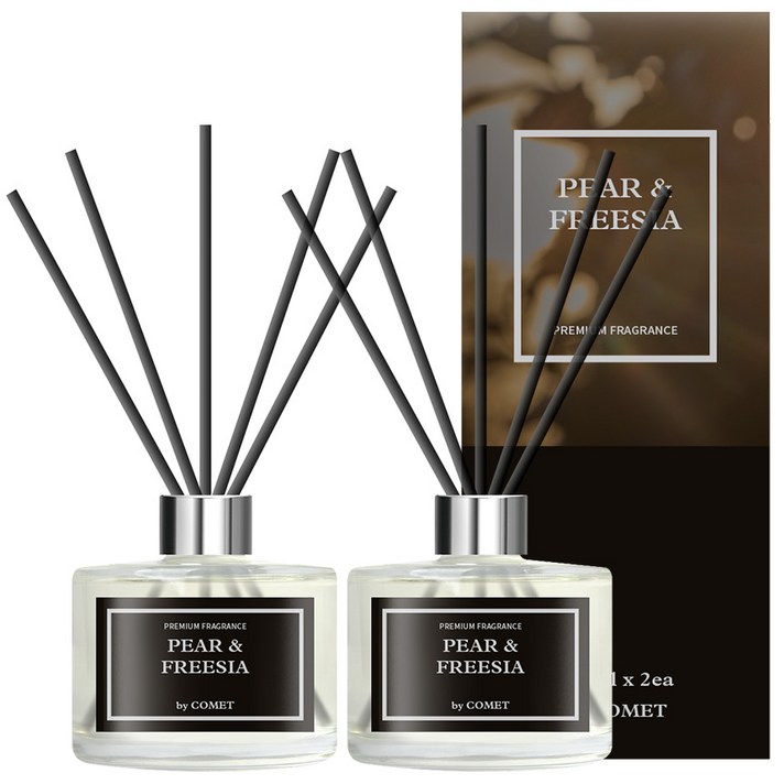 코멧 디퓨저 200ml 2개 섬유스틱 10개 세트 코멧 디퓨저 200ml 2개 섬유스틱 10개 세트