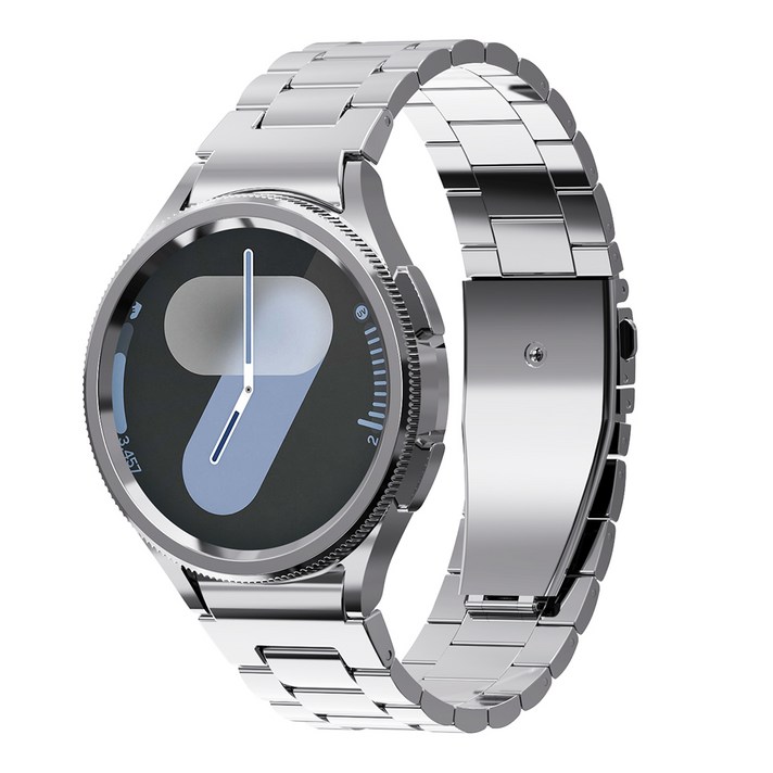 칸탐 갤럭시워치 클래식 메탈 스트랩, 실버, 1개