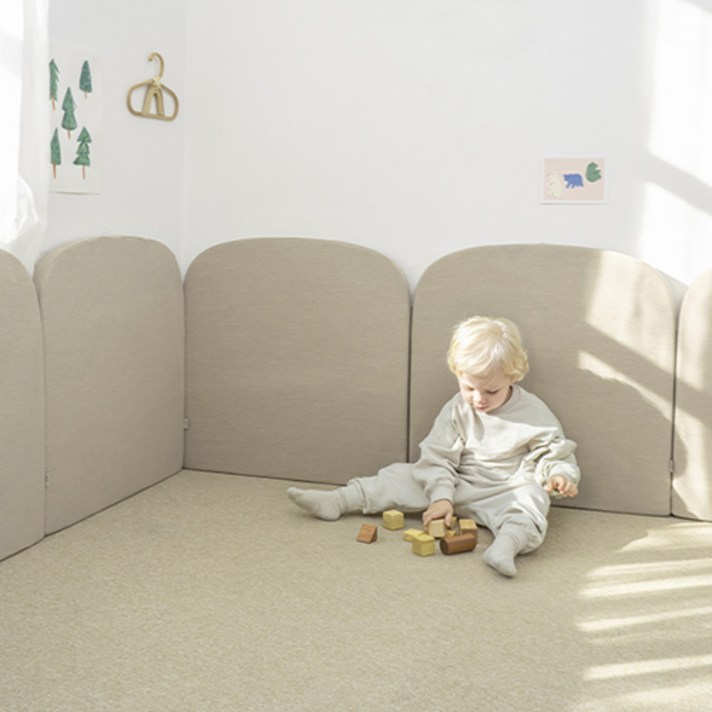 알집매트 라운드 벽매트 3p