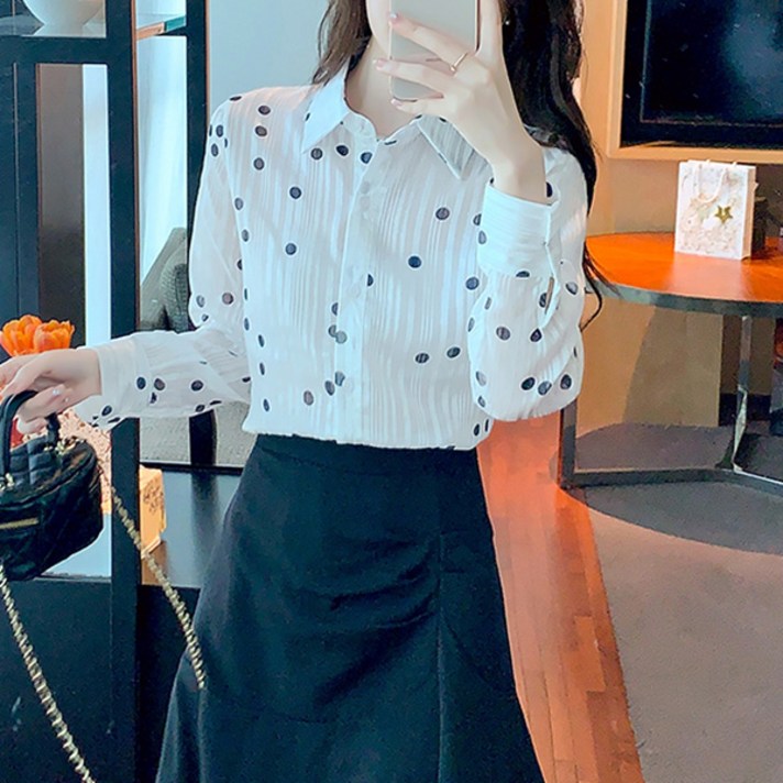 포플러앤씨 코네티 블라우스