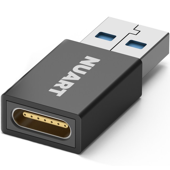 누아트 고출력 USB 3.0 to C타입 PD QC 변환 OTG 젠더