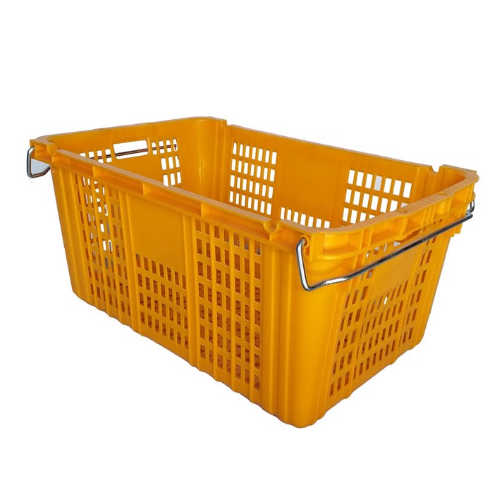 운반상자A1 2개 플라스틱 농산물 이삿짐 운반상자 사각박스 과일상자, 2개