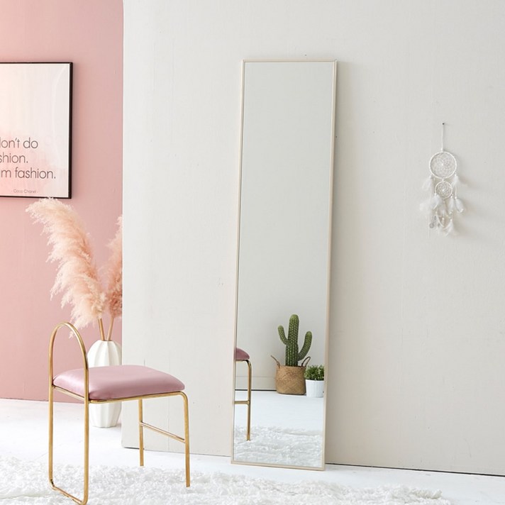 이케아 스탠드형 직사각 긴 전신거울 드레스룸 원룸 거울 400