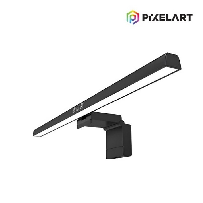 픽셀아트  LED 모니터 조명 터치 스크린바 블랙
