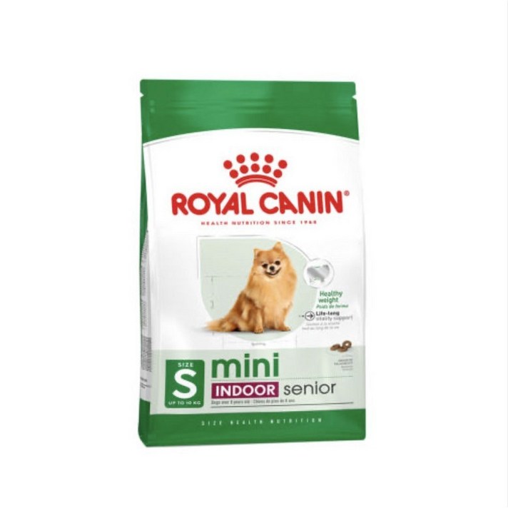 로얄캐닌 미니 인도어 시니어, 1개, 3kg, 혼합맛