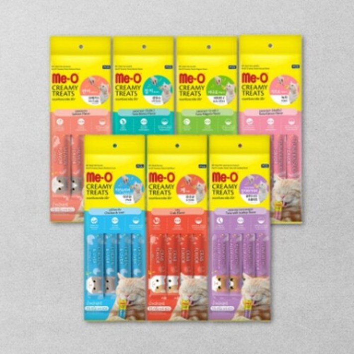 미오 크리미 고양이 간식 츄르 15g x 28p 4개입 7봉