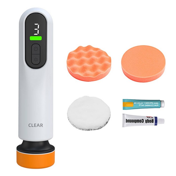 스피세프 무선 광택기 자동차 폴리셔 세차용품  스펀지패드  유막제거제  흠집제거제