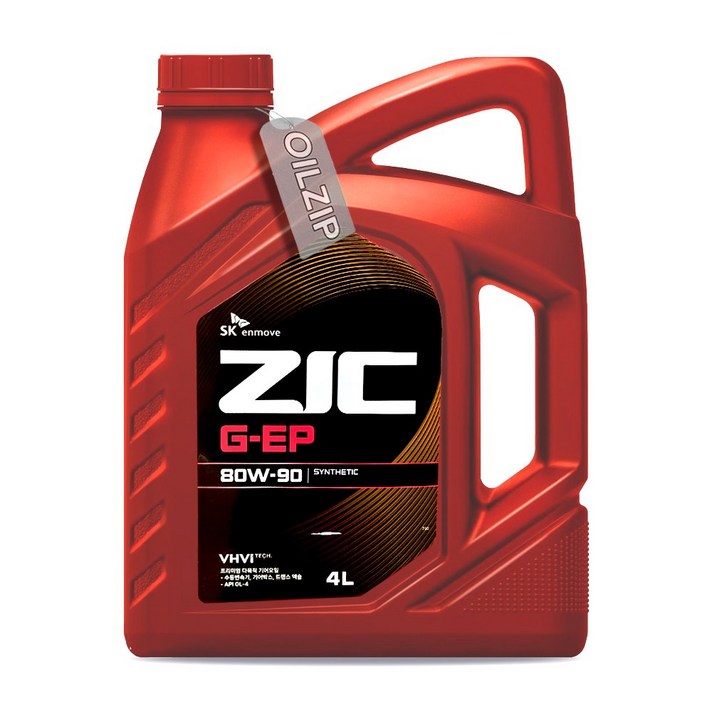 지크, ZIC GEP 80W90 4L, 프리미엄 다목적기어오일 지크, ZIC GEP 80W90 4L, 프리미엄 다목적기어오일
