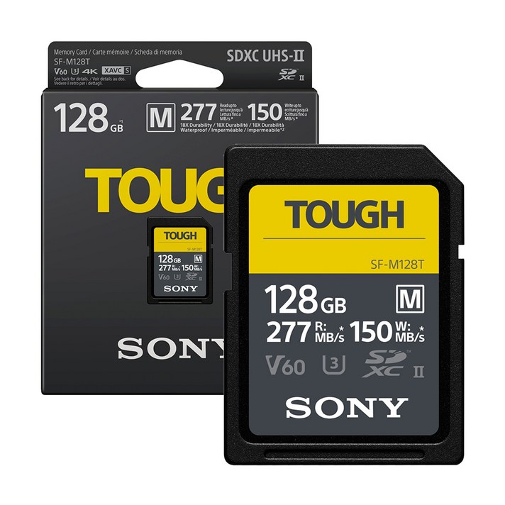 소니코리아정품 SDXC TOUGH UHSII V60 SD카드 소니코리아정품 SDXC TOUGH UHSII V60 SD카드