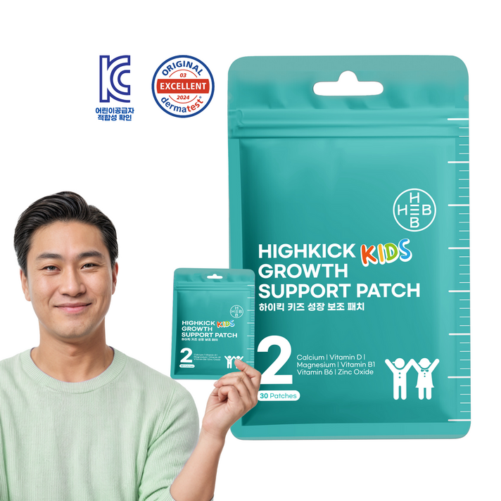 HEB 햅 하이킥 키즈 성장 보조 패치 30패치
