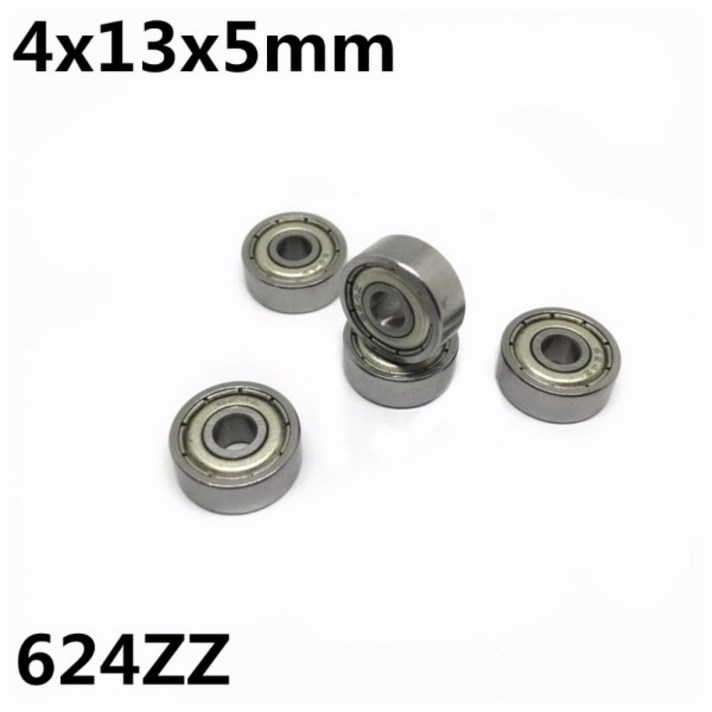 10PCS 624ZZ 소형 1340HH 624Z 깊은 4X13X5MM