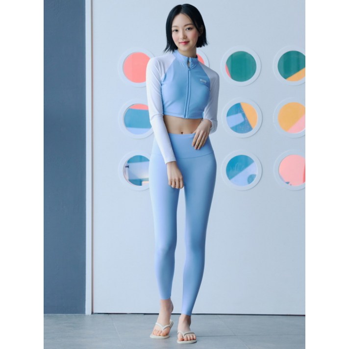 국내 매장품 탑텐 TOPTEN 여성 래쉬가드 워터 레깅스MBE2PT2701 110172