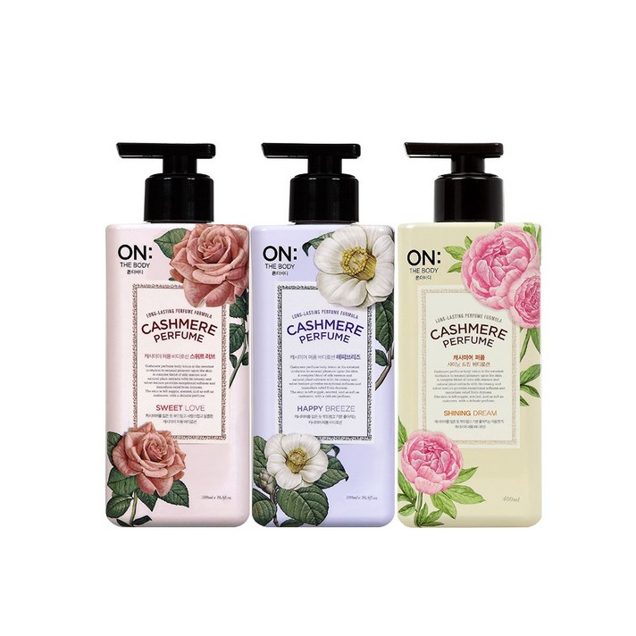 온더바디 퍼퓸 바디로션 400ml x3개 해피러브드림, 1개, 1개, 400ml 온더바디 퍼퓸 바디로션 400ml x3개 해피러브드림, 1개, 1개, 400ml