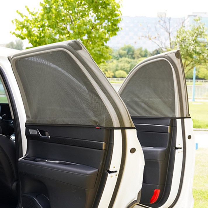케이엠모터스 팰리세이드 1세대 차량용 모기장 텐트 트렁크 모기장