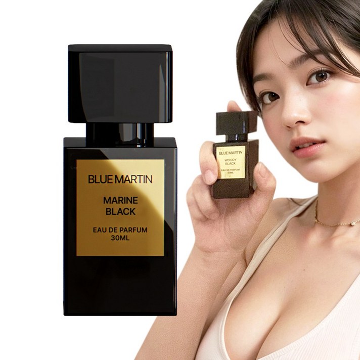 블루마틴 마린블랙 니치향수 여자가 좋아하는 남성 남자향수 오드퍼퓸, 30ml, 1개 블루마틴 마린블랙 니치향수 여자가 좋아하는 남성 남자향수 오드퍼퓸, 30ml, 1개