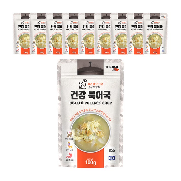 더독 반려동물 건강 보양식 파우치