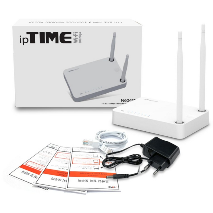 ipTIME 유무선 공유기, N604SE PLUS, 1개