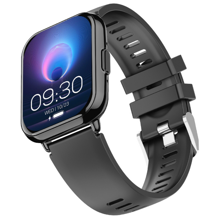 PEJE AI 질문응답 25나라 언어 실시간 번역 GPS 운동 심박수 건강 수면 모니터링 블루투스 통화 스마트워치, GPS  블루투스, 4.6cm, 검정색