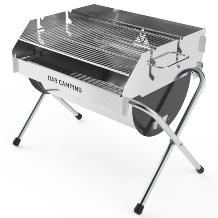 밥캠핑 프리미엄 접이식 바베큐그릴