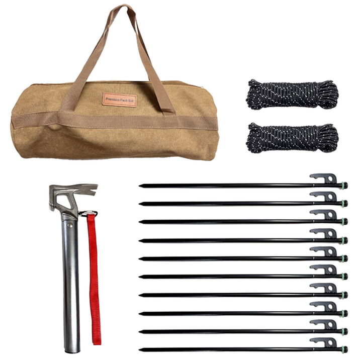 매드캠프 프리미엄 타프팩 텐트팩 세트 40cm 단조팩셋트 망치