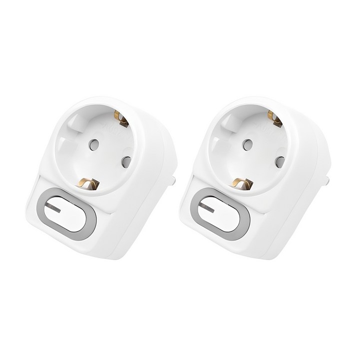 에코파워탭 절전형 LED L자 멀티탭 1구, 화이트, 2개 에코파워탭 절전형 LED L자 멀티탭 1구, 화이트, 2개