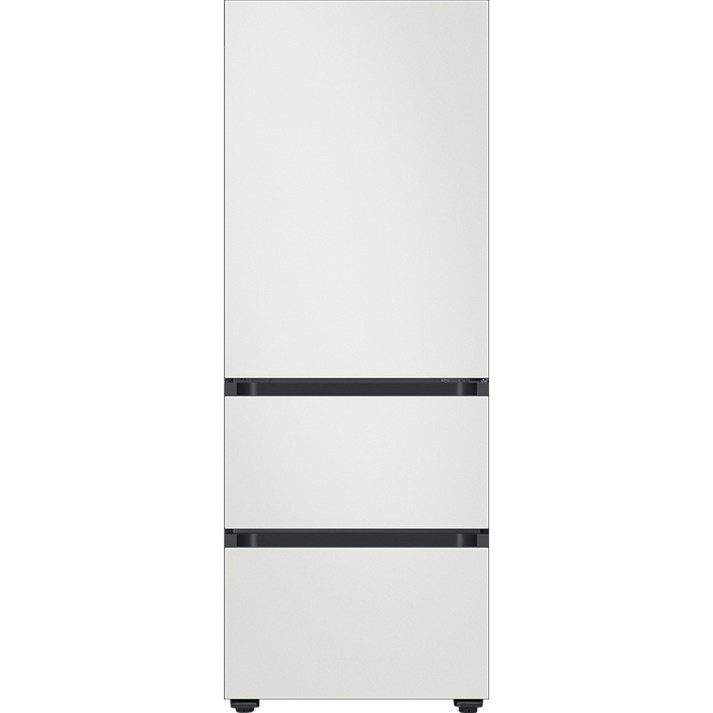 삼성전자 BESPOKE 김치플러스 3도어 키친핏 냉장고 313L 방문설치